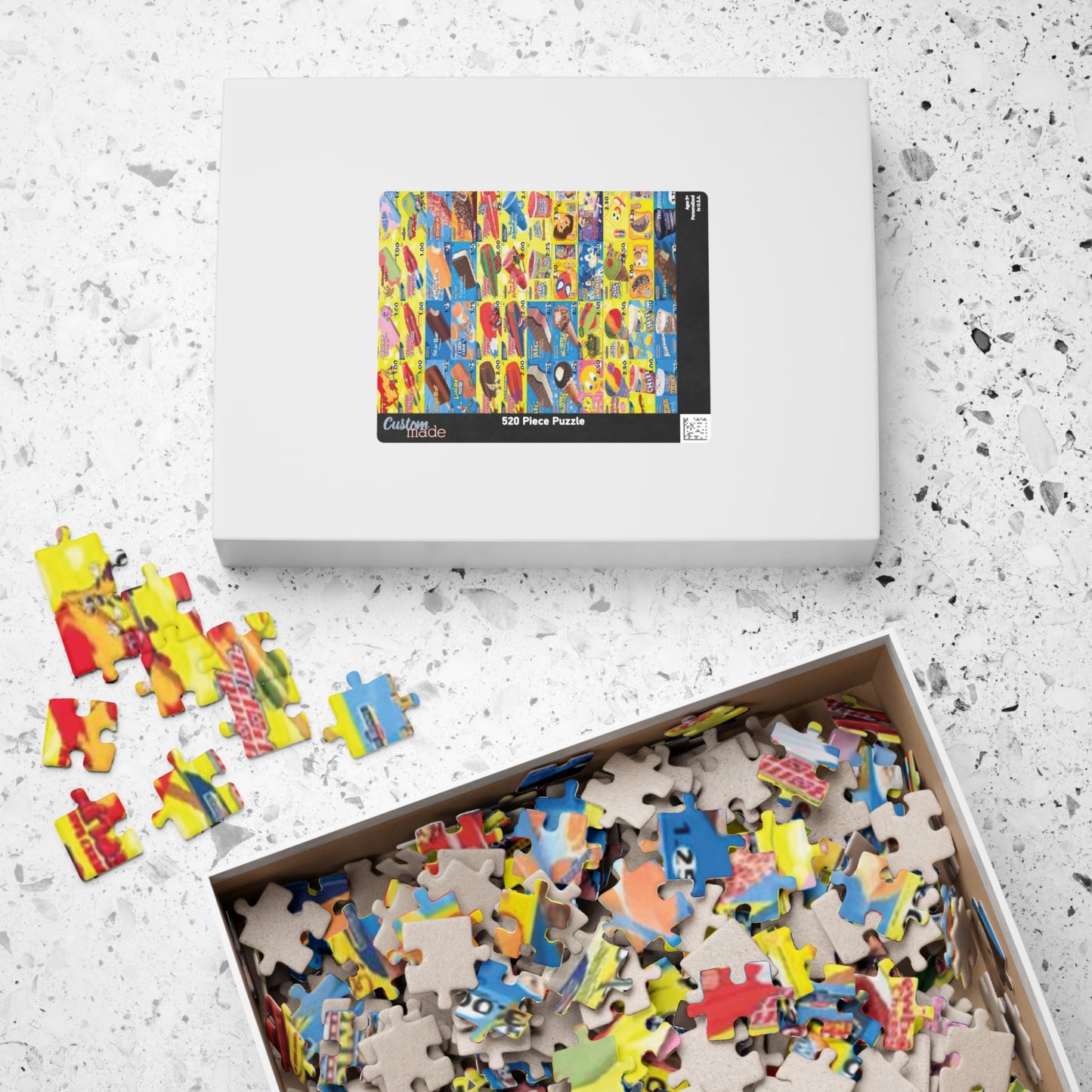 Puzzle Board from the Ice Cream Truck