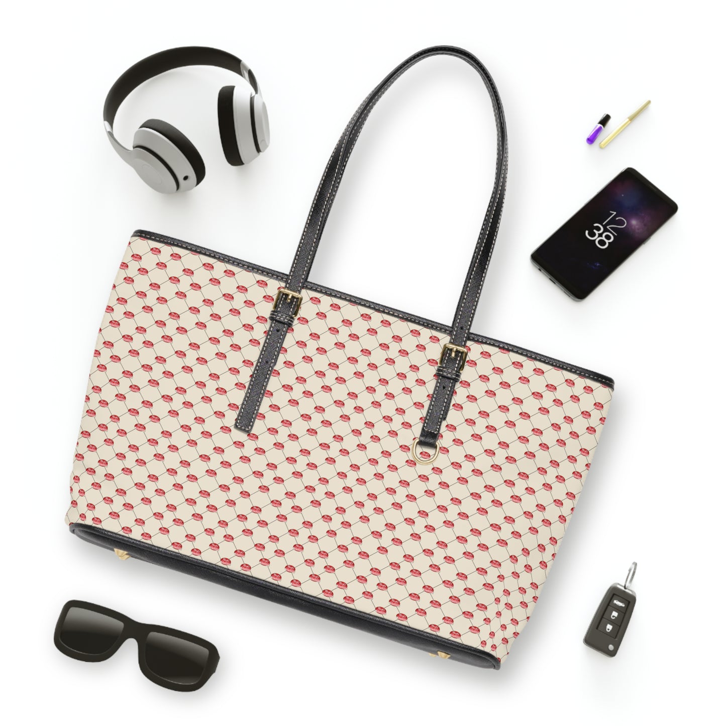 Leather Shoulder Bag - Neek Cafe or Neek's