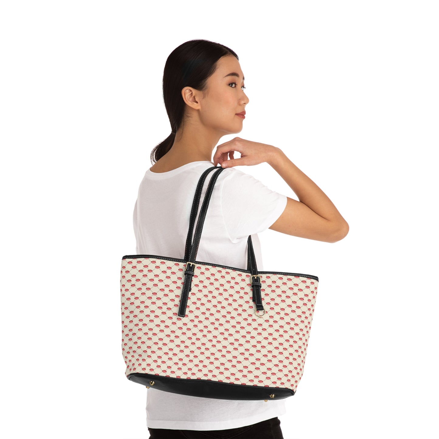 Leather Shoulder Bag - Neek Cafe or Neek's