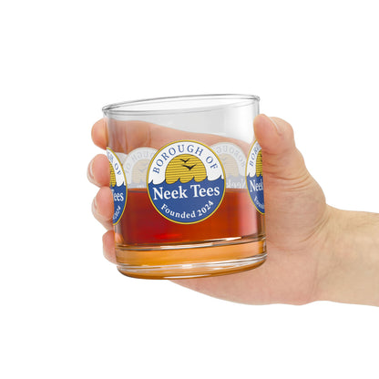 Neek Tees Rocks Glass