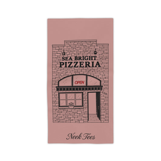 Cozy Pizzeria Beach Towel