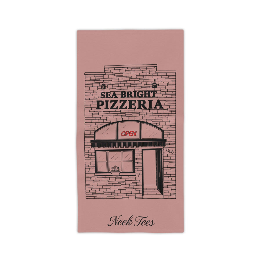 Cozy Pizzeria Beach Towel