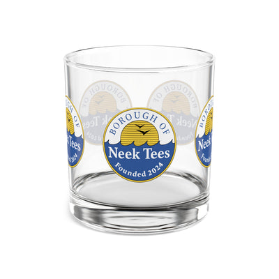 Neek Tees Rocks Glass