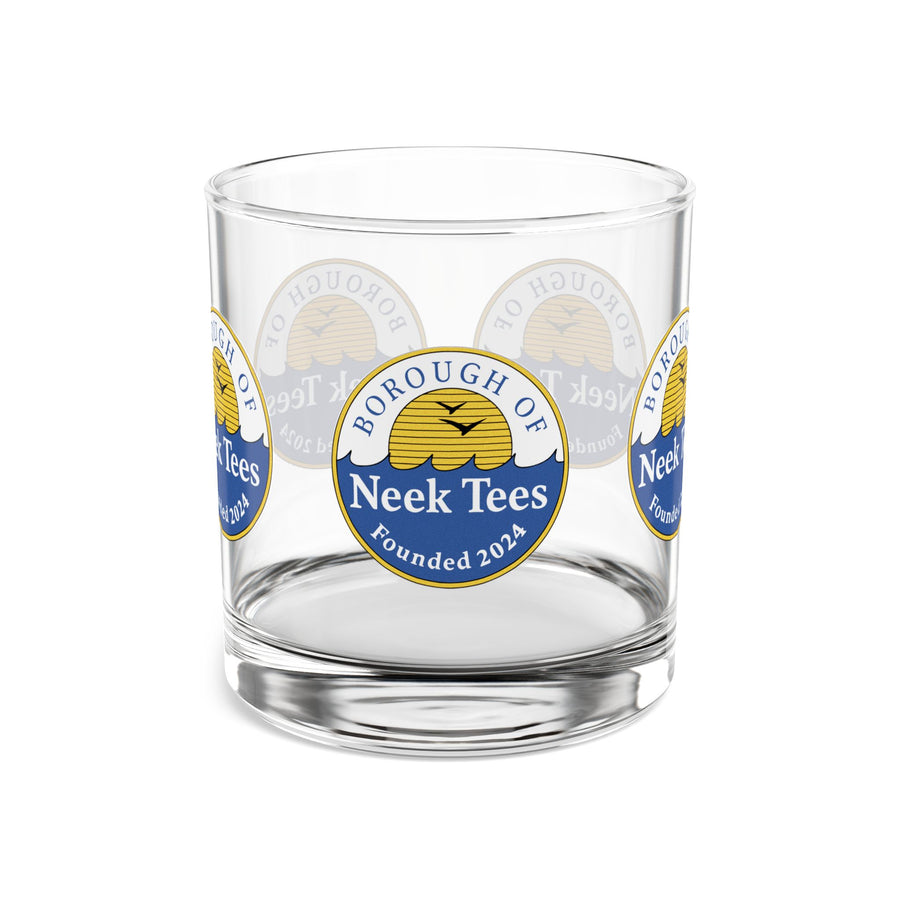 Neek Tees Rocks Glass