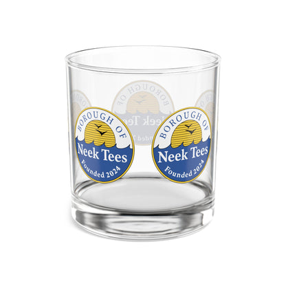 Neek Tees Rocks Glass