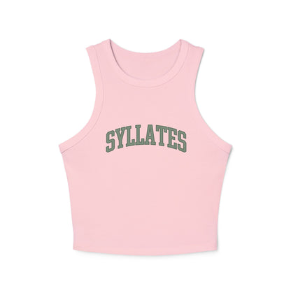 Syllates Micro Rib Tank Top