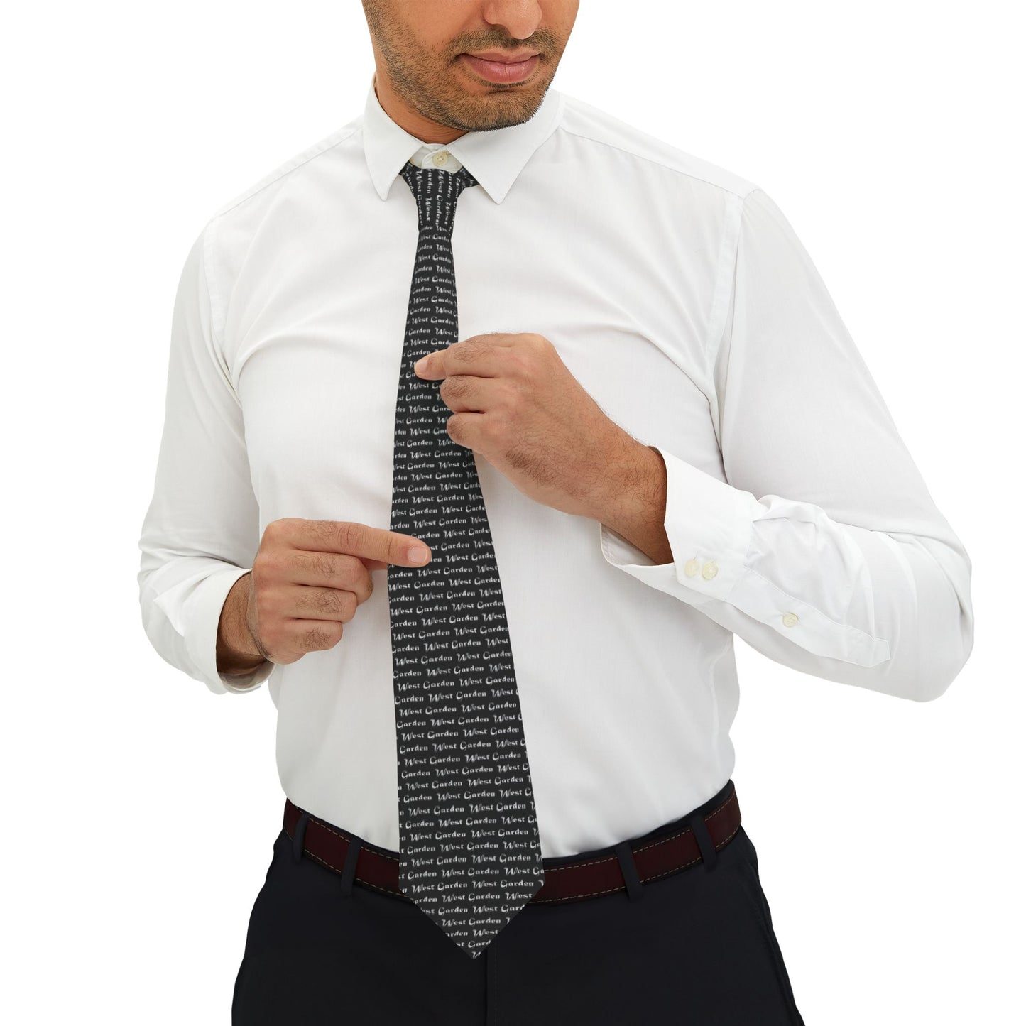 West Garden – Logo Pattern Tie