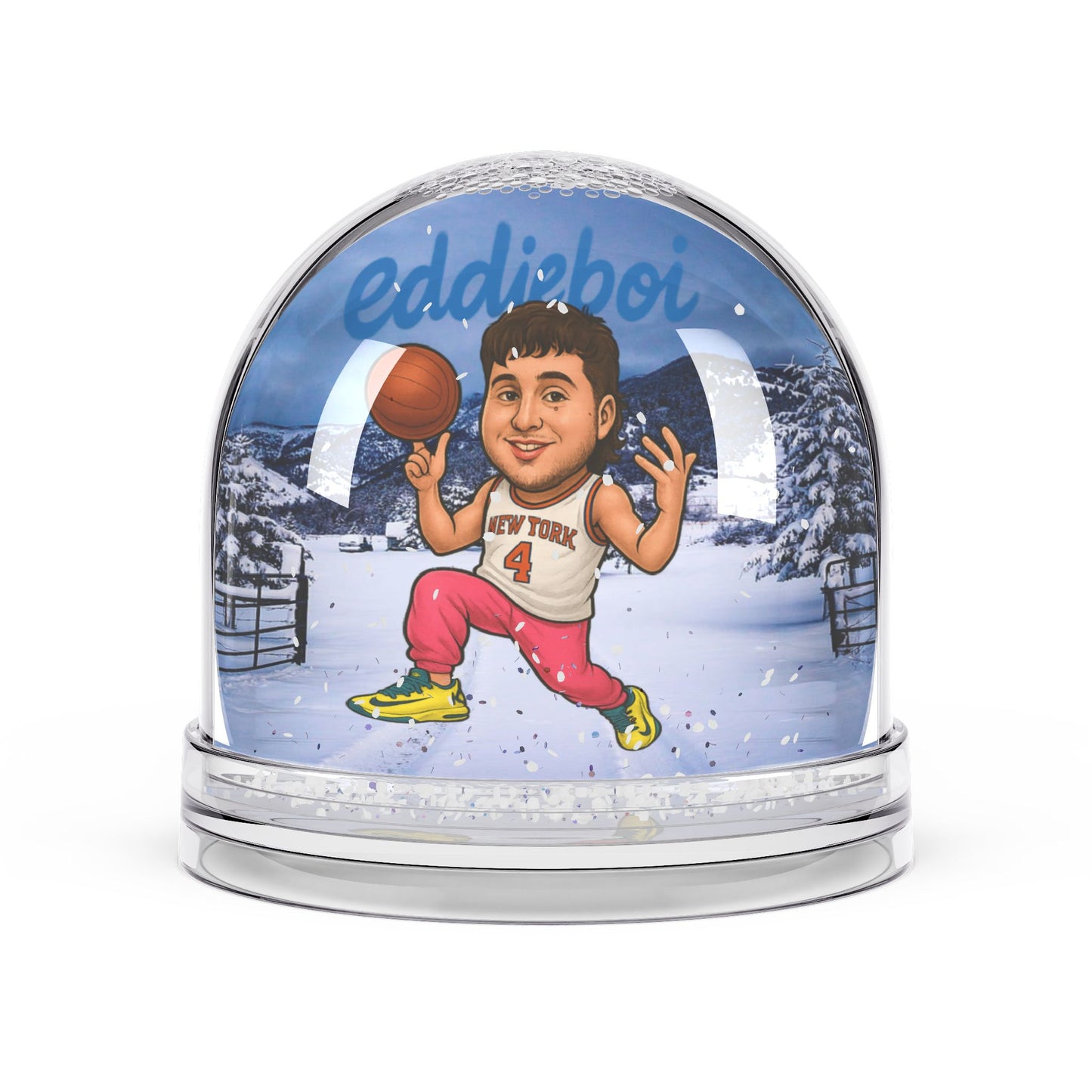 Eddieboi Snow Globe