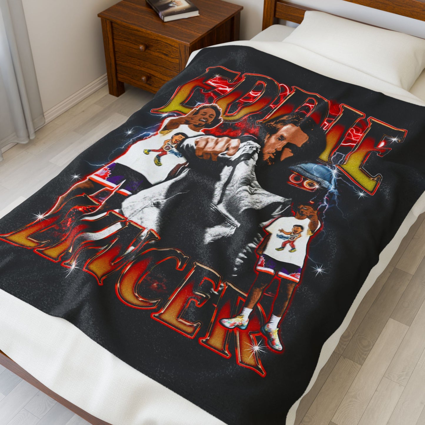 Eddie Lincer Plush Blanket
