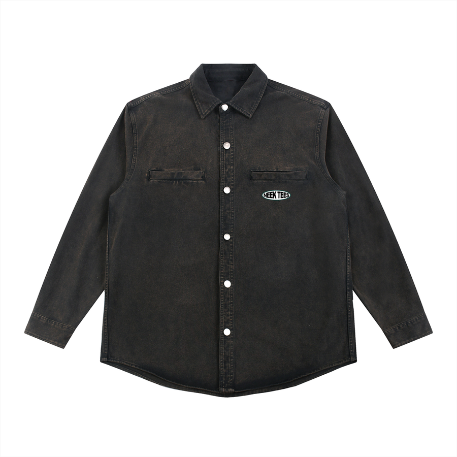 Denim Vintage Washed Heavyweight Jacket