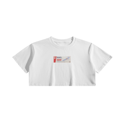 Ozempic Box Logo Crop Top