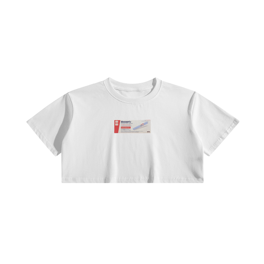 Ozempic Box Logo Crop Top