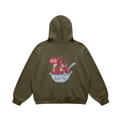 Embroidered Logo w/ Strawberry Back