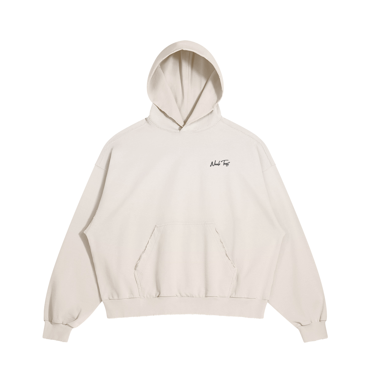 Distressed Hoodie (Embroidered Logo)